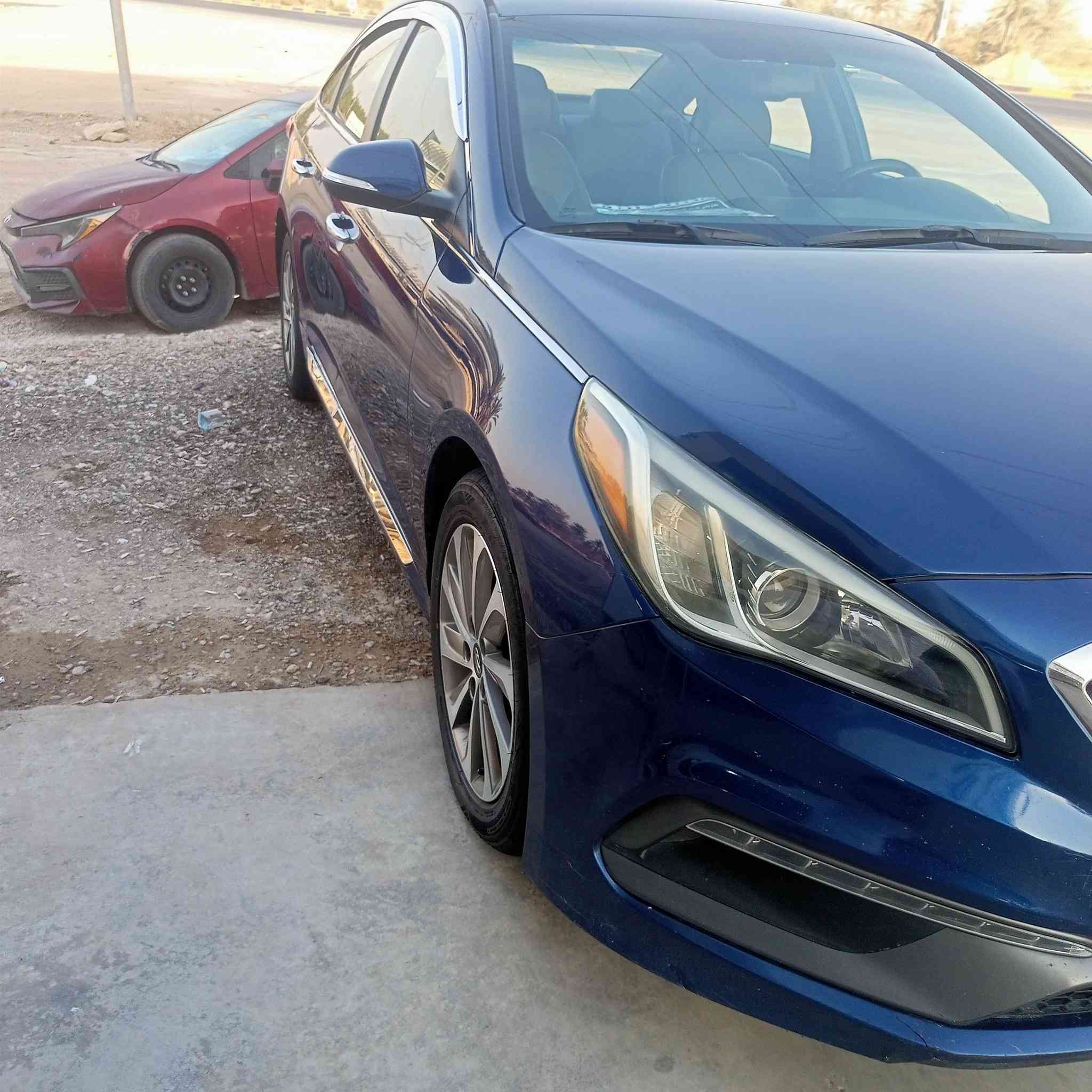 سلام عليكم ورحمه الله وبركاته سوناتا سبورت موديل 2016 وارد امريكا رقم بغداد الدولي حادثه بس طارف بنيد سياره أيربكات كله سالمه شرط بدون دواخل مكينه2400 وكبر مكفولات تخم تاير صدر امامي و خلفي جديد باتري قبل شهر شاده سياره فول مواصفات سعر 130 سونار مع صور سياره بصمه وترحيب كشنات كهرباء تدفئة رقم الهاتف *********** عنوان جديده شط قرب بوابه مال راشديه
