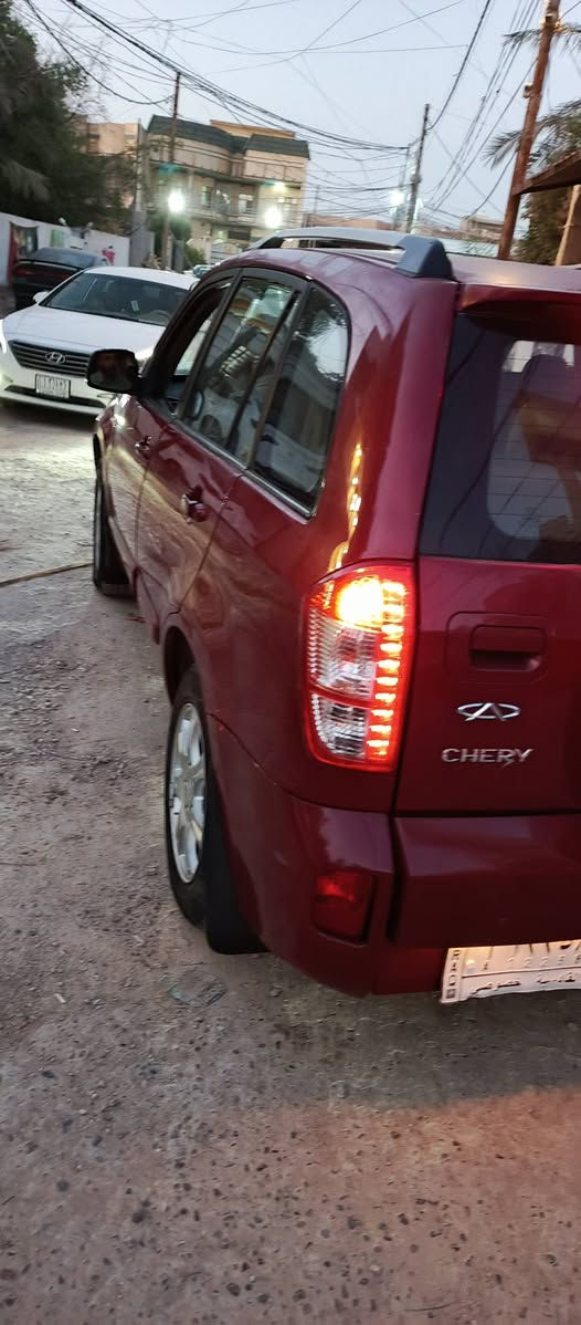 شيري تيكو ٢٠١٣
مكفولة من ضربه وتبديل 
رقم قادسيه تحويل ثاني يوم 
مكينه كير وحداديه جدد 
تبريد ثلج 
بيها عطل بلقاعدة فيوزات الخارجية وماطور الكير السعر 44وبيها مجال 
مكاني الديوانية ‏‪***********‬‏
