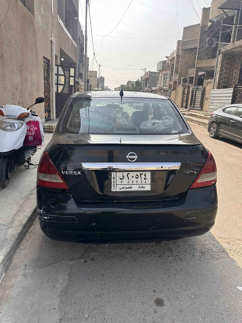 نيسان فيرسا 2009
-كير ومكينة نظيفات اكفلهن
-تبريد شغال/متحمة بالصيف مداريهة من هاي الناحية
-جداً اقتصادية بالبانزين
سيارة تخدمك فوراً بدون صرف ميكانيك

-مناسبة لشخص يريدهة استخدام يومي او يشتغل بيهة 
او للي يريد سيارة رخيصة تمشي امورة

-مصبوغة عام تحتاج شغل تجميلي بسيط(الدعامية الخلفية بس تتكعد)

عليهة 250 غرامة تنزل من سعرهة

السعر المطلوب 67 ورقة قابل للتفاوض 
مكاني بغداد الغزالية

***********
