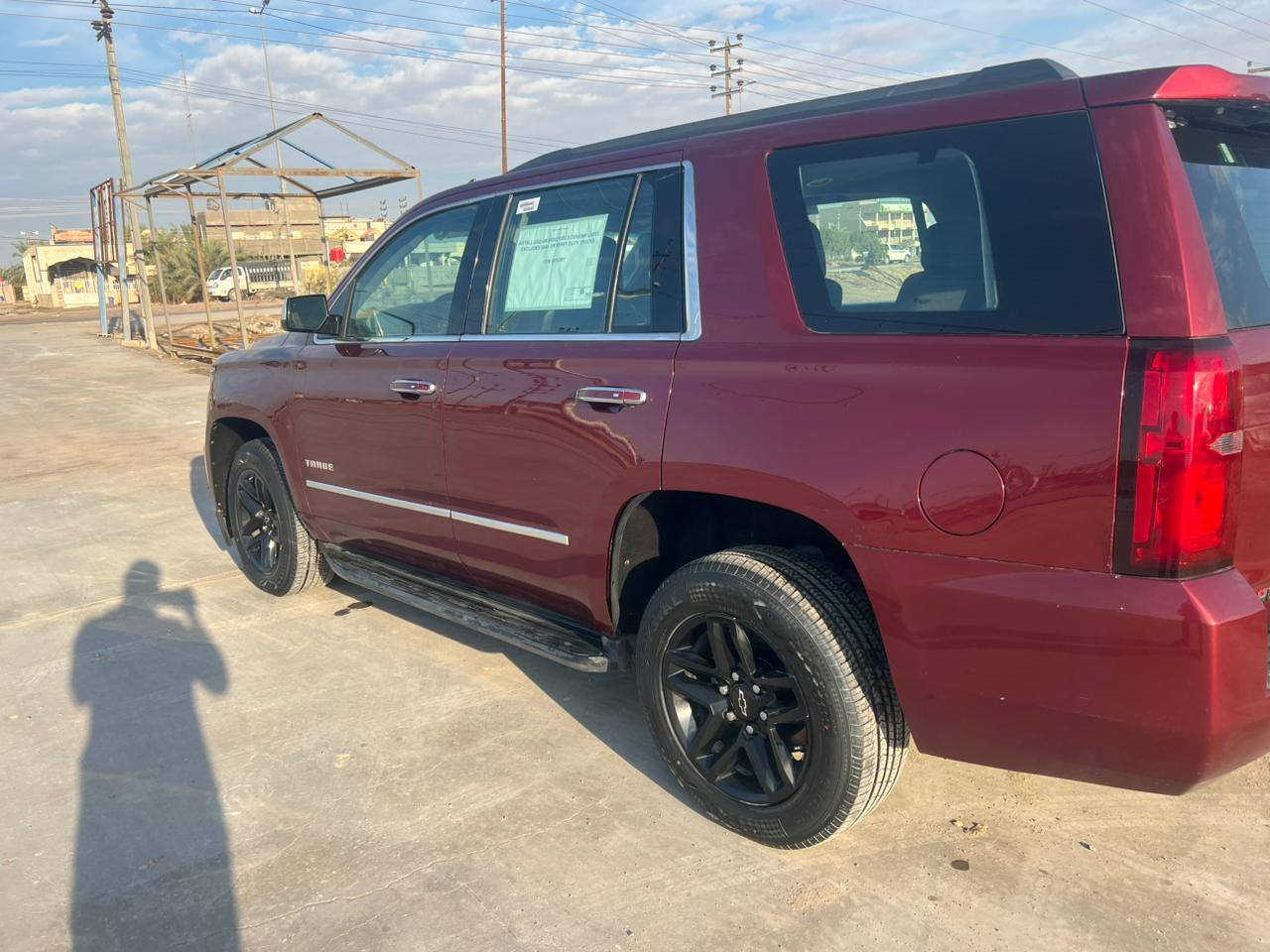 تاهو 2020 بترا
مكينة 5300
لون ماروني
وارد امريكي
حادثها خلفي ٣ قطع
ماشية 160 الف
سيارة نضيفة ومرتبة
مكانها بصرة.
رقم بغداد الماني
البنيد بي كلير قليل اثر رمل فقط مو حادث
سيارة جناي
سعر 345
متواجد واتساب واتصال فقط
شراي خابرني وتدلل 
***********
