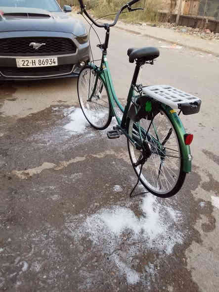 سلام عليكم بايسكل بناتي لبيع  حجم 26 بايسكل جديد بكاني بغداد الزعفرانيه السعر 155بي مجال رقمي ***********
