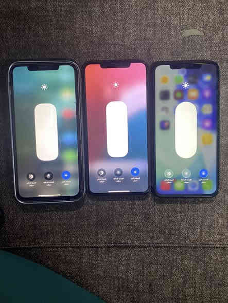 السلام عليكم ايفونات للبيع 
الأول اكس اس ماكس وتر بروف لامفتوح ولامصلح شرط الفحص ذاكره ٢٥٦ بطاريه ٨٠ سعر ٢٤٠ بي مجال جهاز دبل خط

الثاني اكس ماكس محور شاصي ١٦ بروماكس ضهره مفطر ومبدل شاشه بطاريه ٨١ سعر ١٧٥ بي مجال ذاكره ٦٤

الثالث ١١بروماكس مبدل شاشه فقط بصمه واكفه ذاكره ٦٤ بطاريه ٧٩ السماعه الفوك واكفه سعر ٢٢٥ بي مجال 
مكاني بلمدينه متواجد خاص وهاتف واتساب ***********
