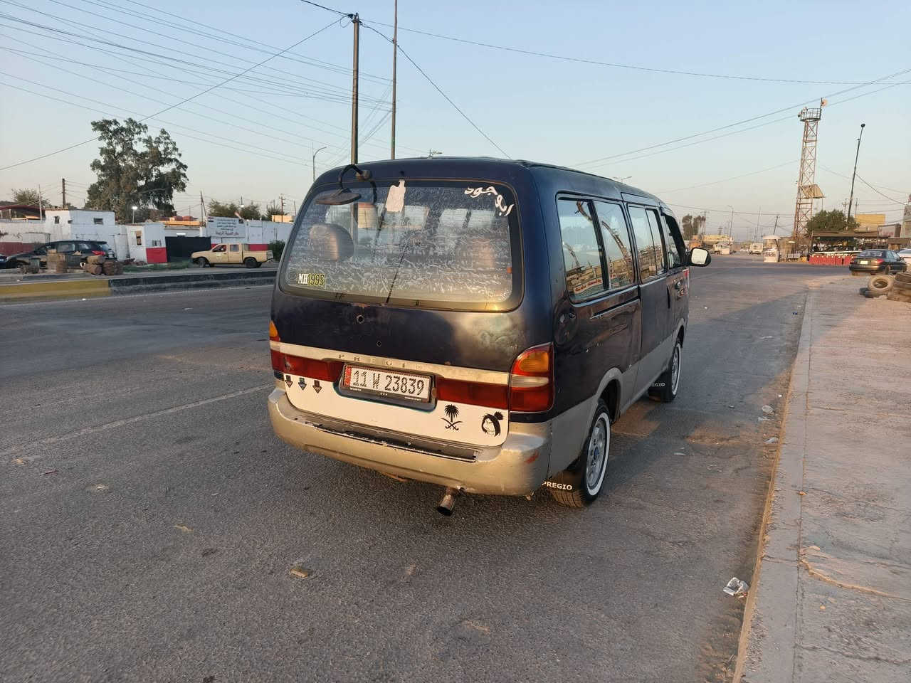 سلام عليكم كيه بريجو لبيع موديل ٩٦ سنويه نهايتها٣١ رقم بغداد نكليزي محرك وكير وشواصي وتخم تاير وكهربايات جدد مكان السياره بغداد التاجي السعر ٥٠ وبيهه مجال  رقم *********** بي وتساب
