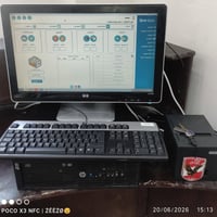 سيستم كاشير • كومبيوتر كامل • طابعة فواتير
