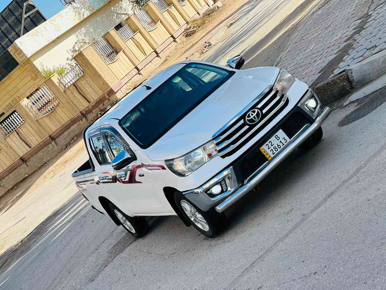 تيوته هايلوكس مديل 2021 كويتي  كفاله عامه سعر 263 وبيه مجال فول مواصفات للاستفسار الاتصال *********** مكفوله كفاله عامه ماشيه 100 مواصفات تحكم ستيرن حساسات خلفيه شاشه كامره دواره مري كهربائي نضام يكو كشنات تبريد تدفئه بلكشن قطعتين تبريد مثبت سرعه مانع نزلاق رقم نكليزي سنويه 30 مكينه مامفتوحه مكينه وكير مكفولات حداديه جديدهه تخم تاير جديد تبريد شغال ثلج سياره جديده وجاهزه مكان سياره كربلاء
