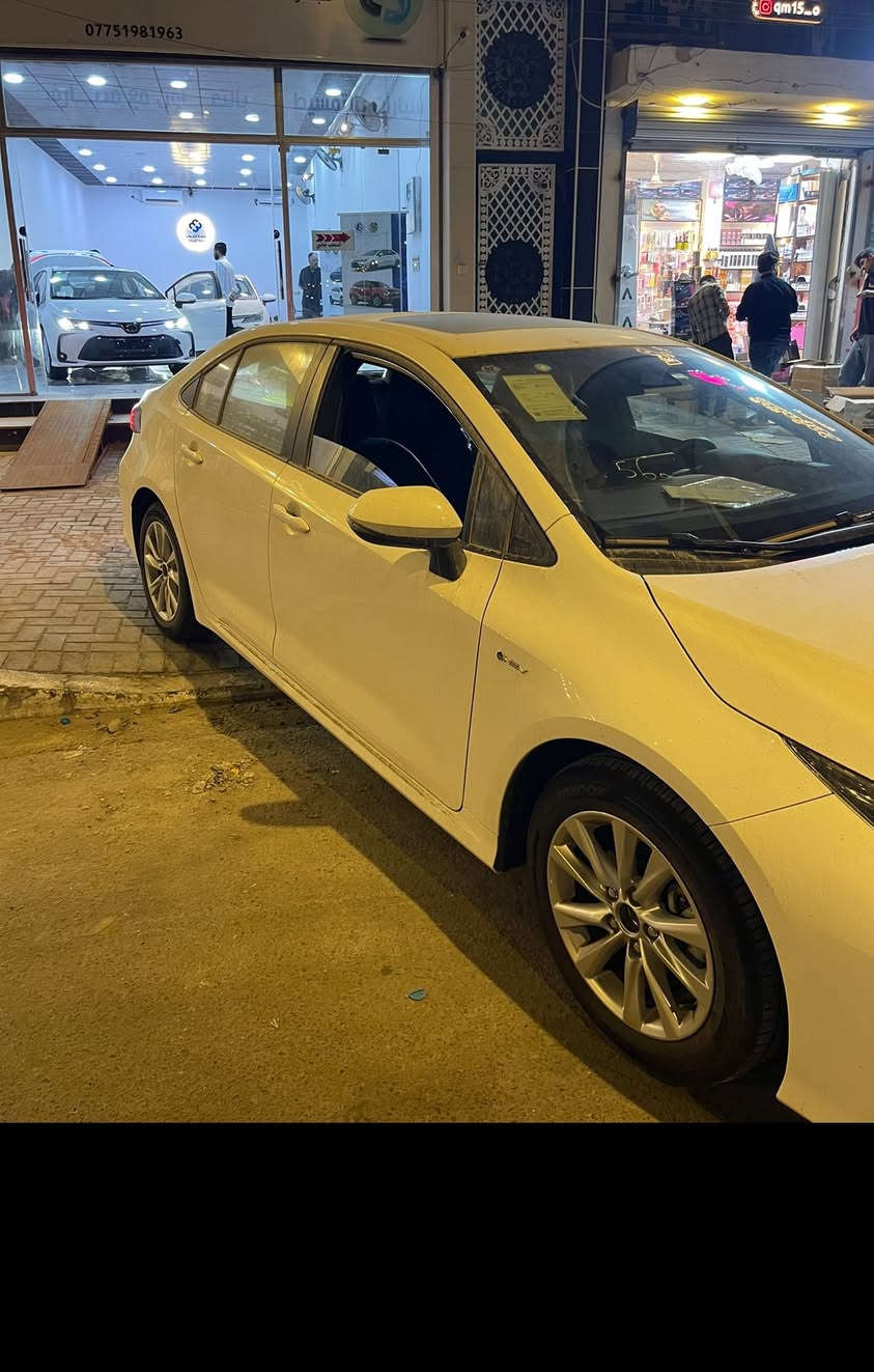 كورلا 2025  HEV علامه سوده شكل خليجي اقساط بااسمي مقترض وكفيل رقم بصره بااسمي
ماشيه (16000) 
المواصفات 
🛜مكينه 1800 هايبرد شحن ذاتي 
🛜سلايت 
🛜كراسي جلد اصلي 
🛜رادار + تحديد مسار طريق + قيادة ذاتيه 
🛜قرائة علامات الطريق المرورية
🛜بصمة تشغيل + دخول ذكي  يدة الباب
🛜هاندر بريك بصمة + اوتو هولد 
🛜 بطاين بوب حياكه  مطرز 
🛜كيجات ديجتل 
🛜شاشه مسجل +تبريد بيانو + كامره خلفيه دوارة + كار بلي 
🛜تبريد قطعتين 
🛜لايت زينون عالي ناصي + بروجكتر لد زينون 
🛜 حساس اطار + حساس مطر + حساس لايت داينمك  
🛜ايفو مود + مود درايف + مانع انزلاق 
🛜 تحكم  الستيرن كامل مع كروس سرعه
🛜ايرباك عدد 10
🛜ويل كب  حجم 16
# السعر/١٤٨
*عنوان / البصره
للاتصال /***********
