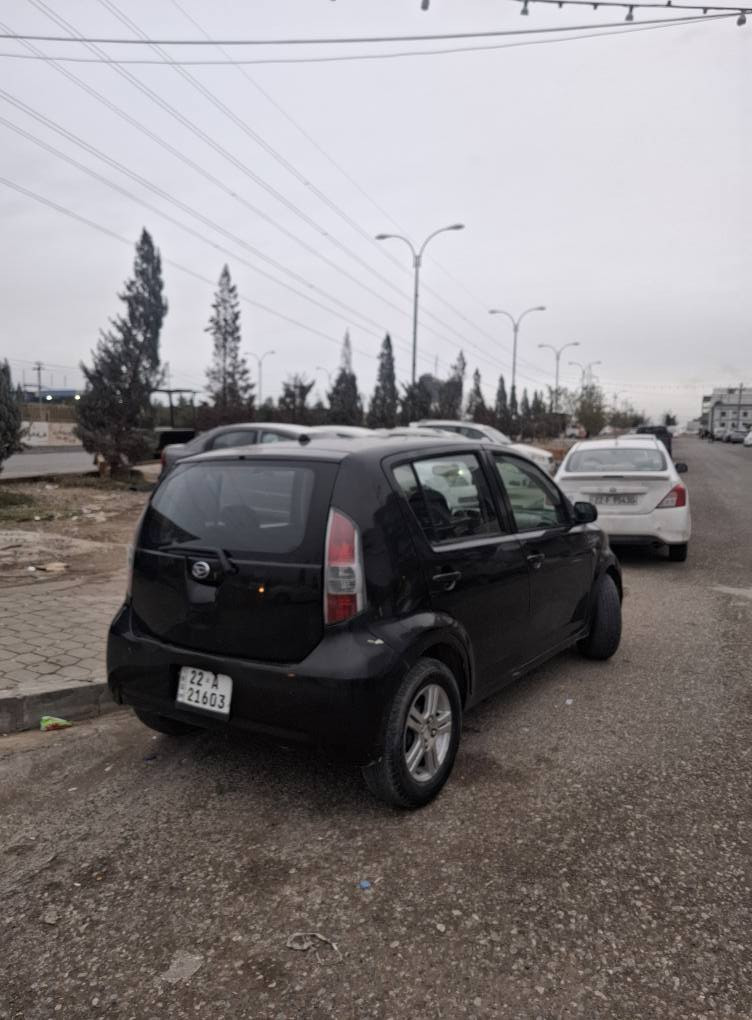 دایهاتسۆ یابانی 2005
عربي كوردي
 مەکینە 16 زنجیر ABS
 کیر توماتیک شاشەو TVو کامیرا ویل کەپ
ڕقم سنوی ژینگە 2030 تحويل غرامة شرط
هەزە 2026 چرکەی تێدانیە
عنوان اربیل صبغ عام سعر 53$ مجال كةم 
ڕقم *********** واتساب أربيل, العراق
