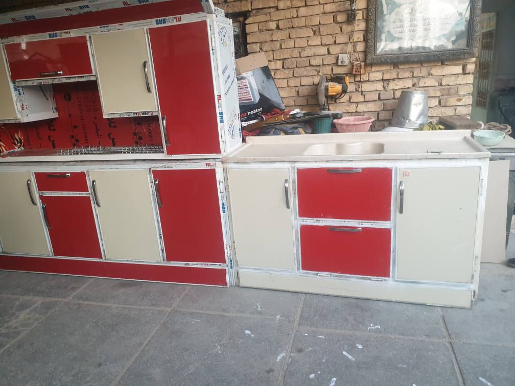 كاونتر مترين ونص وسنك متر ونص مرمر وزاويه متر نضيف بيع ومراوس استفسار اكثر خاص او *********** عمارة, ميسان
