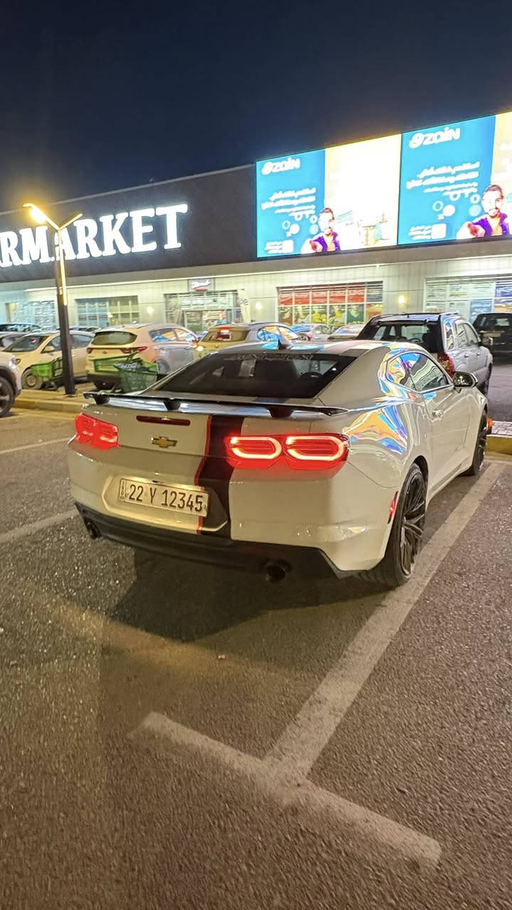 كمارو  v6 (١٠نمر) ٢٠٢٣
اكتف اكزوز
مبرمج سيفتي 
ماشية ٥٦ الف كيلو وليس ميل
لون ابيض نادر بغداد
السيارة نشطة لابعد الحدود جاهزة كاملة
كشنات كهرباء
شفتات ستيرن
شاشة كار بلي بلوتوث
عليها ويل zl1 
وتايرات جدد قياس٣١٥ خلفي
٢٧٥ امامي 
لحية وزعانف zl1
 سبويلر مخفف
حادث صبغ جاملغ وبنيد

للتواصل واتساب 
***********
