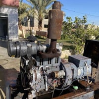 مولد ديزل • ١٢٠ أمبير • الموصل الشبالي