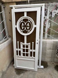 باب حديد تزكام الحديد القوي الله شاهد ماينشال ستوني سويته مامشدود بعده...