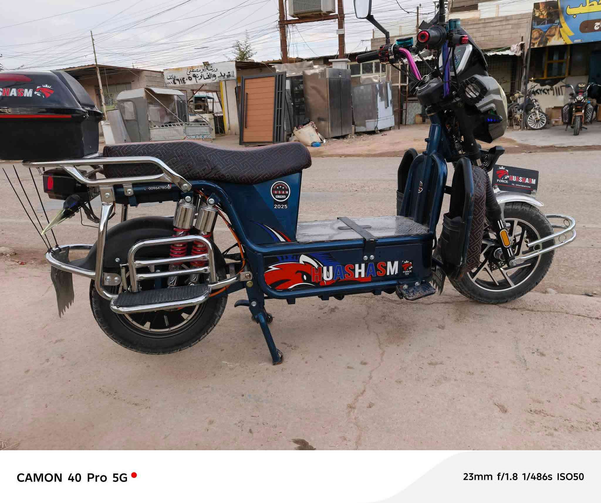 للبيع دراجه شحن هيوشه موديل 25
، دراجه نظافته 100% 
تجي الدراجه سته باتري بطاريات كله على الفحص
السعر ب 650 وبيها مجال بسيط
الاستفسار الاتصال على الرقم ***********
