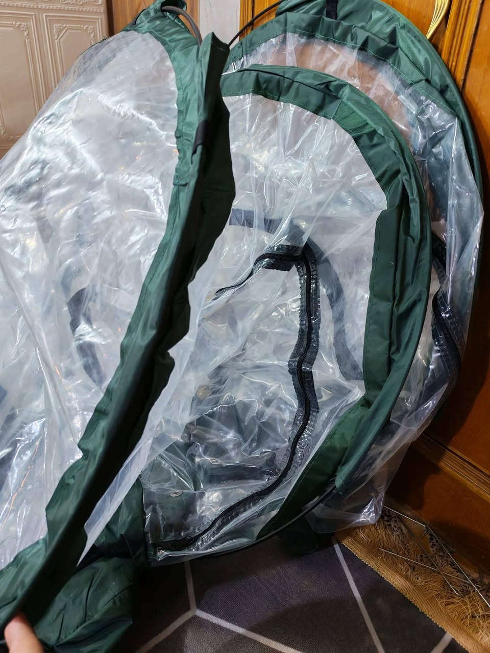 بيت زراعي بلاستيكي قابل للطي قياس 3 م × 1م والارتفاع 1م تهوية وتحكم: مزودة بنوافذ بسحاب لسهولة التهوية والتحكم في درجة الحرارة والدوران الأمثل للهواء. السعر ب 35 الف


**إذا كنت صاحب هذا الإعلان وتريد حذفه لأي سبب، رجاءا أرسل رسالة إلى الدعم الفني**