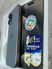 ايفون 15 pro max ماستر عربي شرق اوسط بطارية ٨٦ عدد الدورات ٦٧١ دورة ال...