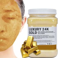 قناع جيلي • ذهب ٢٤ قيراط • مضاد شيخوخة