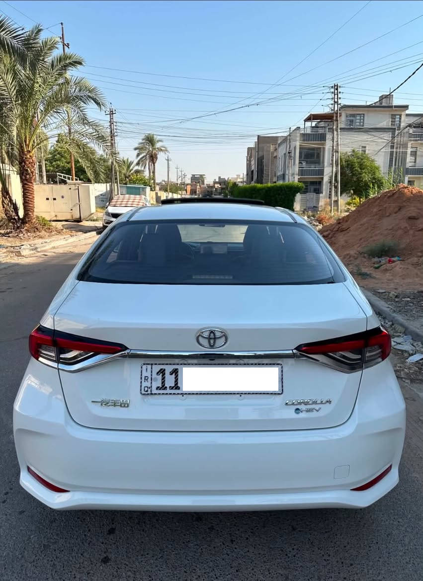 كورلا هايبرد 2025 شكل الخليجي فول مواصفات 
عداد المسافة 4 الاف بحالة الزيرو رقم بغداد بأسمي
📍الكرخ ***********
