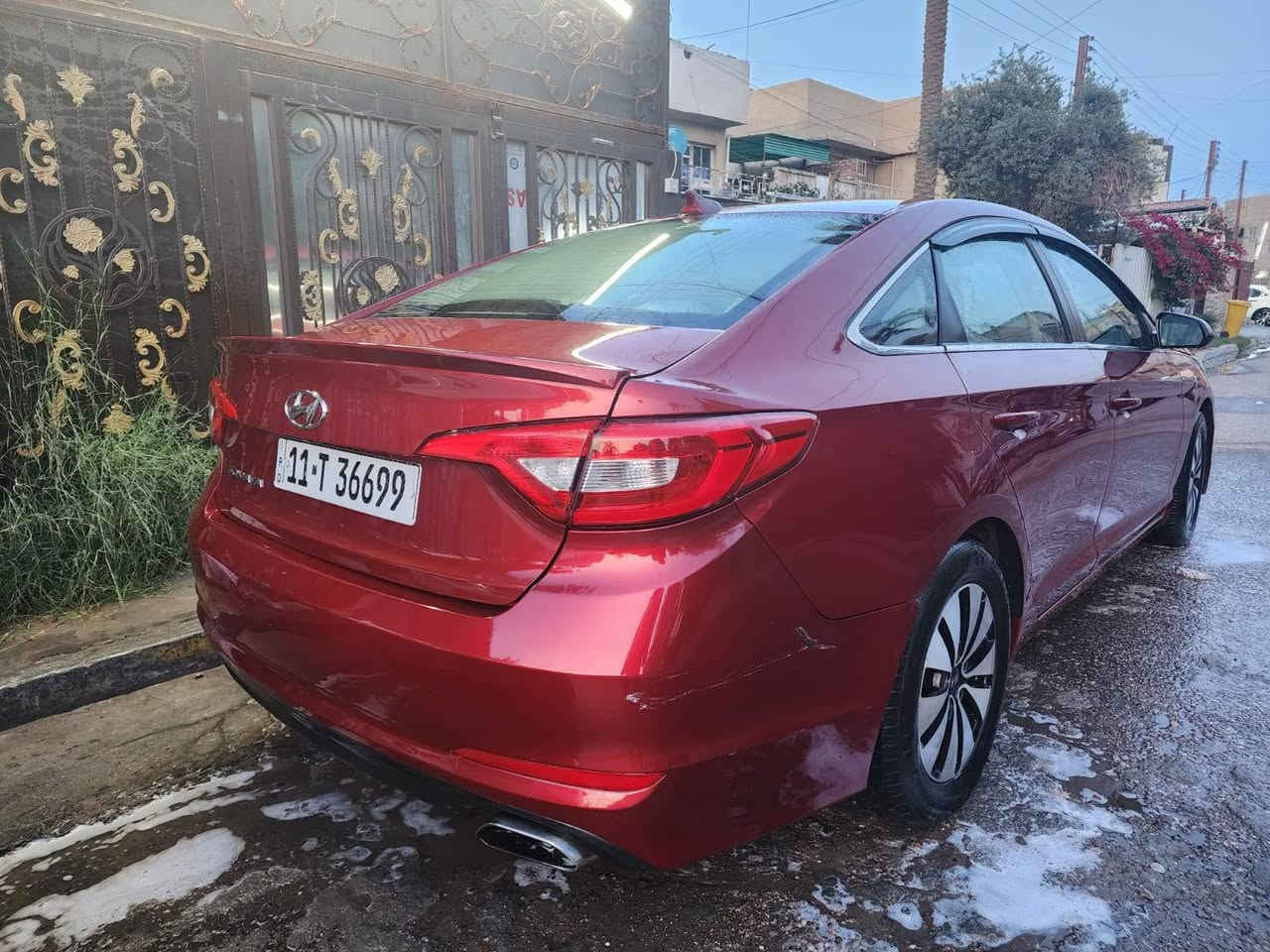 سوناتا 2016 محرك 2400 جيتي
وارد امريكي
مواصفات
عادية
3انظمه قياده
سبورت +نورمل+ اقتصادي
تحكات جهتين
شاشه اندرويداصليه
كامرا دواره
صدر خير من الله 
امامي + خلفي
تبريد + تدفئه شغال

🟪 السعر  :: 115 وبيهه مجال سنويه بأسمي 

حادثها جاملغ سايق مبدل والبنيد صبع 
وبيهه جاملغ وباب مصبوغ اثر شخوط 

رقم صاحب سيارة
***********
