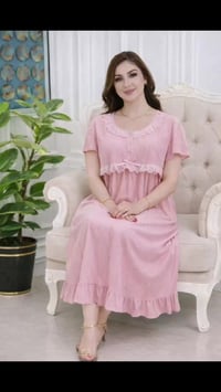 دشداشة قصيرة • قطن بارد • مقاسات XL-5XL