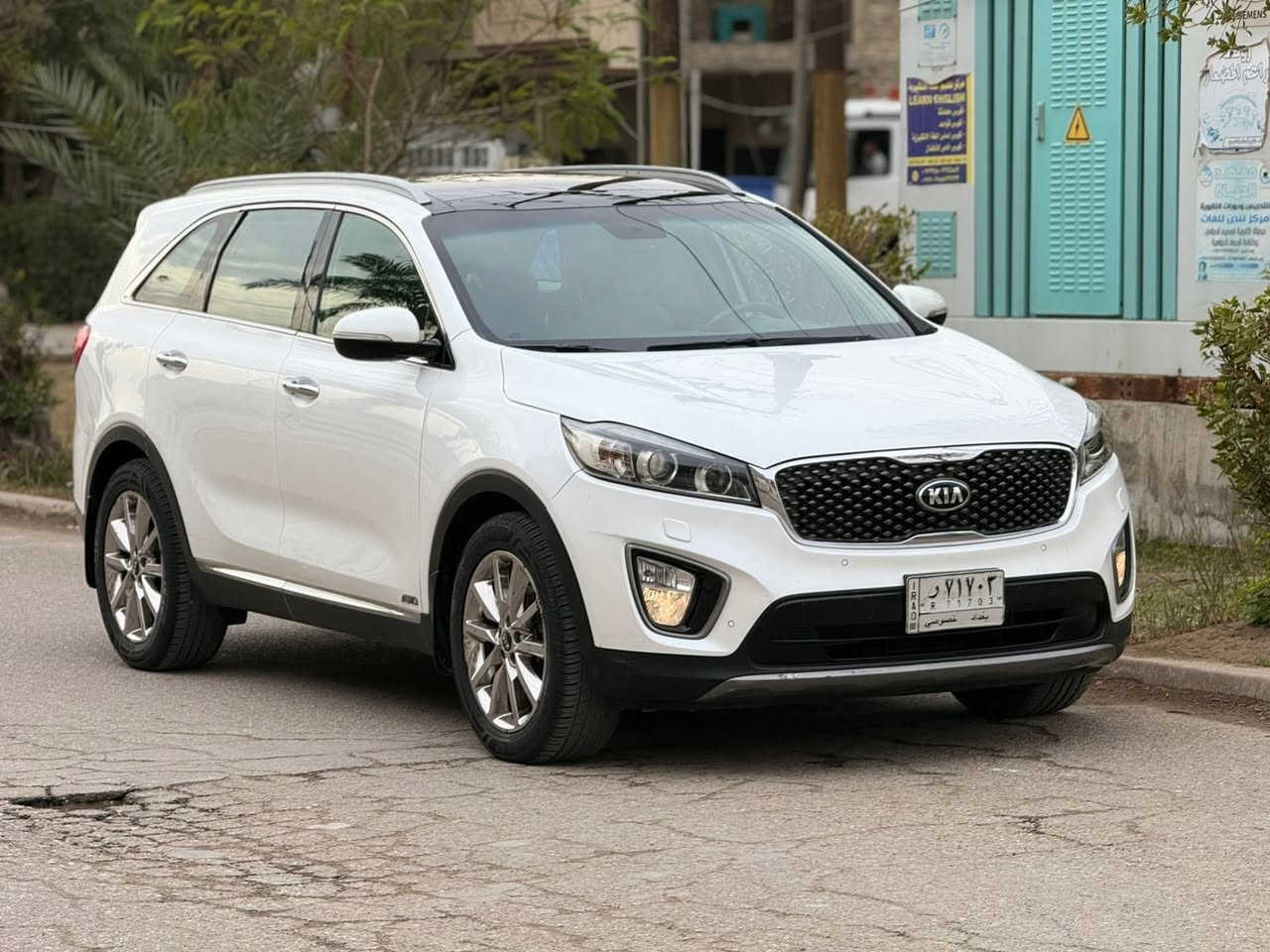 للبيع سورنتو 2015 خليجي نوع   AWD
السعر    205.      ومجاله كلش بسيط اتصال 
  مكان. بغداد.   رقم.    ***********
فول سيارة. الخير. واحد 1️⃣. واحد 
محرك ٦ سلندر ٧ راكب  كير محرك مكفول
بصمه ابو آب صندوق كشنات. جلد  ماشية 118
السياره مكفوله من الصبغ والتبديل ول حادث
بنرامة كشنات. حار بارد. مرايات شفط ويل كروم
حساس خلفي امامي مرايات شفط شاير مري 
لد مامي خلفي بردات ابواب شاشا كأمر دوارة
تحكم ربع جهات  فوريل. مانع نزلاغ رادار جانبي 
يدات نيكل   زراك. لايت. علامة دوسة ضوية
