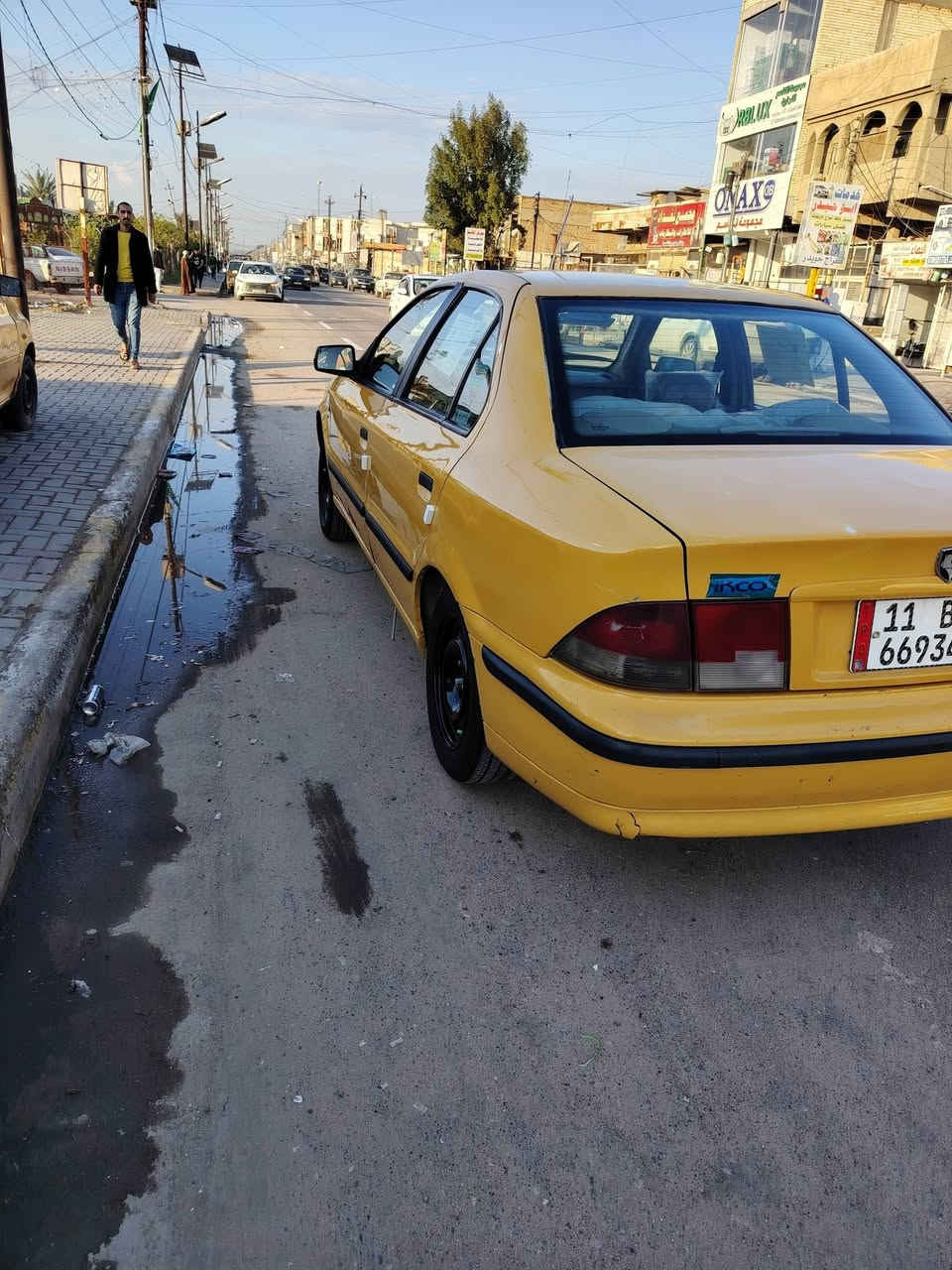 سمند ٢٠١٢كير مكينه مكفولات لاضربه ولاصبغ السياره تخم تاير هيئه غرامات مصفره السياره سنويه جديده شررط التحويل السعر ٣٦ العنوان بغداد حي العامل ***********
