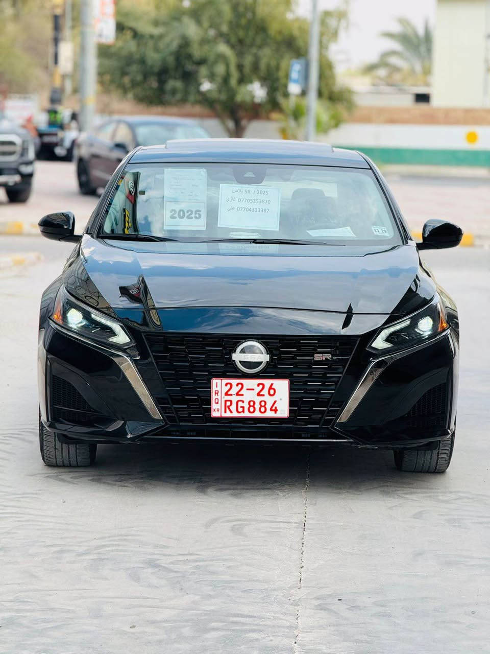 سلام عليكم 
- نيسان التيما 2025 فئة SR بلاص فول 
-رقم كاتي جديد 3 اشهر لترقيم
- زيرو ماشي 4 الف فقط
‏          1N4BL4CV6SN320949

-  بدون صبغ بنيد و صندوق مبدل بلادي بدون دواخل و بدون ايرباك و سونار و صور امريكا مرفق بالمنشور 

- مواصفاتهه شاشة جبيره ، سلايد ، تبريد شاشه ، شفتات ستيرن ، كامره ، تشغيل عن بعد ، 4 رادادات ، نقط عمياء ، توقف امامي خلفي تلقائي …….

- حجر بيئة رادارات حتى كتلوكات شركه وياهه كامله مناقصهه برغي

- السعر  170 ورقة
- عنوان السيارة ديالى : خانقين
 ***********
*********** خناقين, ديالى
