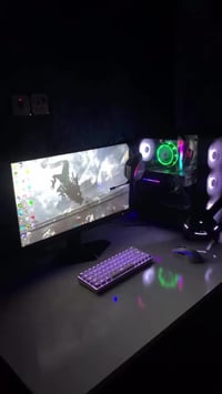 للبيع حاسبه مستخدمه سنه M.B H610 ASUS RAM 16G 3200HZ RTX 3060TI 8GB ZO...