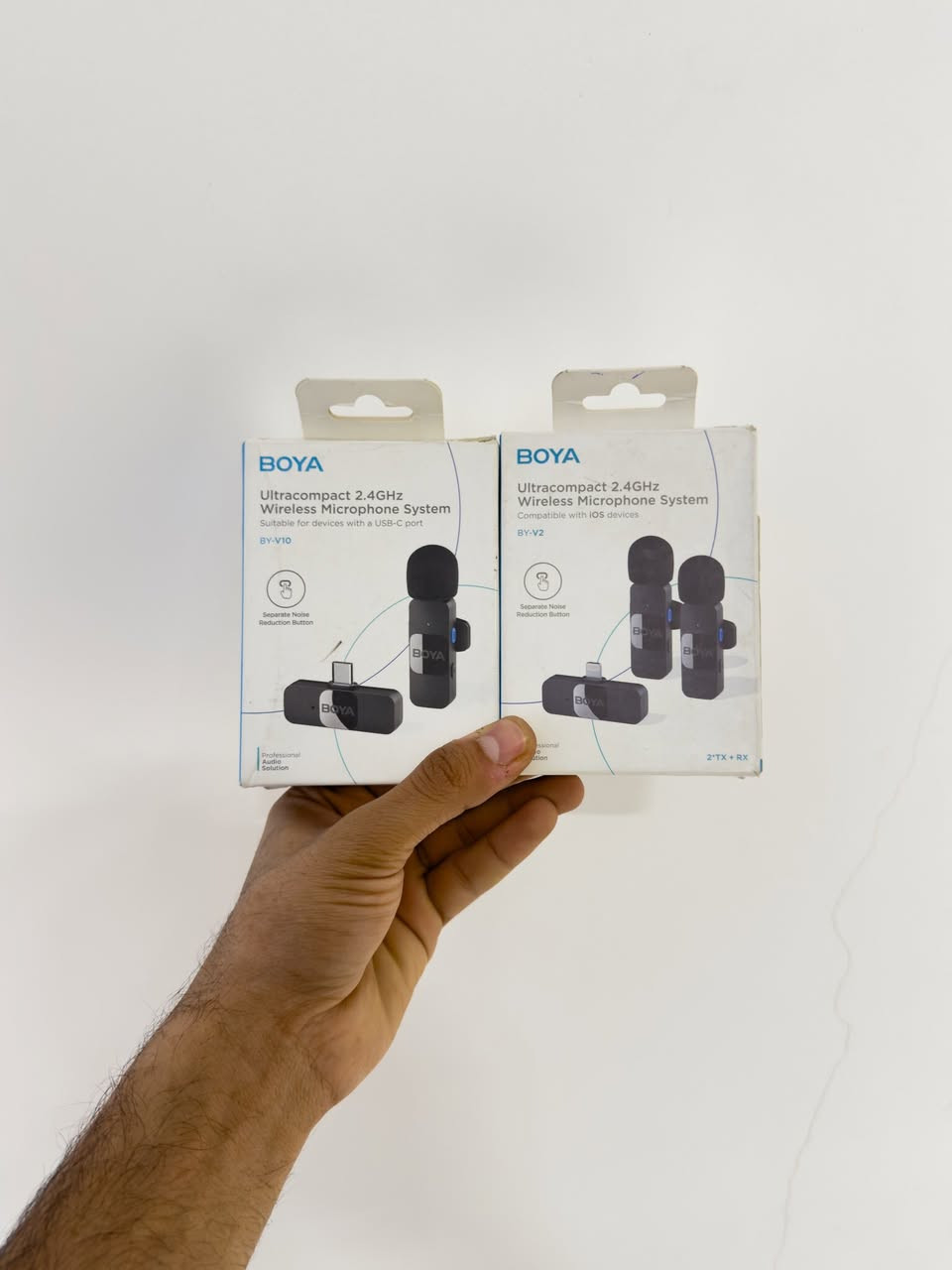 3 مايكات BOYA وكالة جديدات للبيع  سعرهم 80 قفل 

للتواصل ***********
