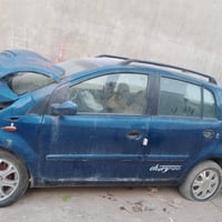 اي وان بيه حادث. رقم انكليزي بغداد محرك وكسر مابيهن شي بيه لوحه مفقوده...