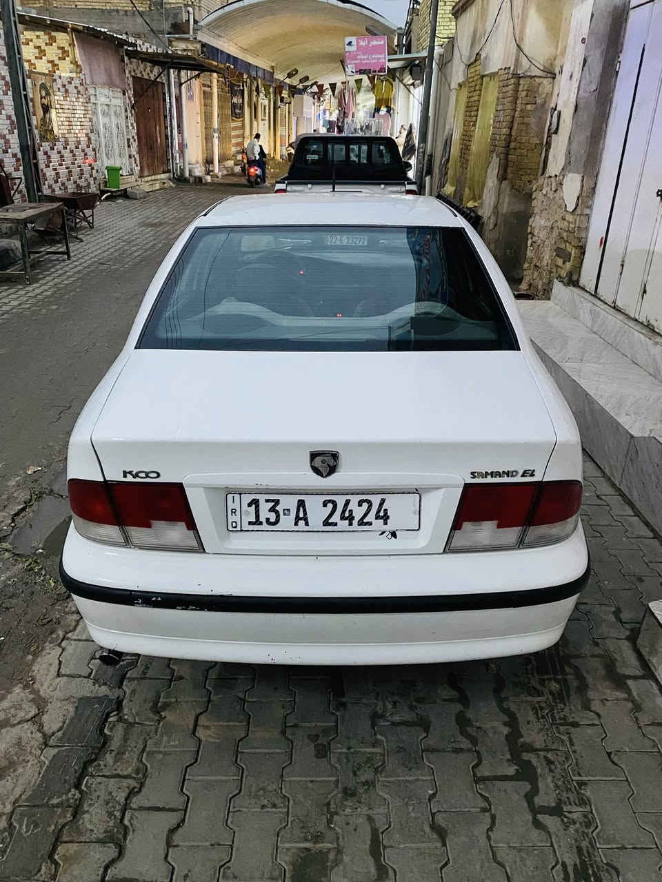 سلام عليكم سمند موديل 11 خصوصيّ ابيض رقم ميسان مميز  السياره باسمي رقم دولي وهزه وسنويه جديده والسياره كفال ومكفوله أصوليات و كير ومحرك السياره مال جناي دواخل جدد /دوشمه جديده/باتري جديد/منضومه تبريد جديده/تايرات جدد/لايت زنون/بلكات جدد/فيتبم وفلتر و ولف حماوه جديد/كهربائيات شغاله وجدد/ سعره 53💲بيه مجال قليل حك الجيه
 (بيه كم ملاحضه بصيطه تجي تشوفه وتدلل )
مكان السياره ميسان قضاء الكحلاء ***********
