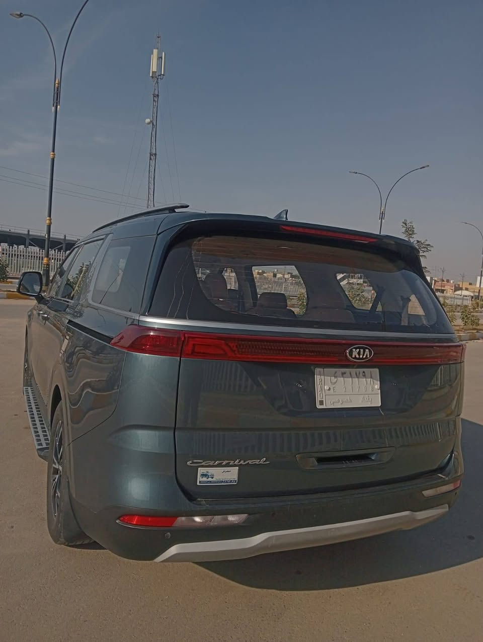 السلام عليكم
كيا كرنفال موديل 21  وارد كوري تقرير غرق وصبغ بنيد والبقيه كفاله محرك كاز 2200 تيربو 
 ماشيه  25 الف كم مواصفات ابواب كهربائيه وحساسات امامي وخلفي تحكم استيرن تحديد مسار قياده ذاتيه 
10 راكب والسعر 210 للاستفسار 
***********  عنوان ذي قار
