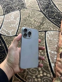 ايفون 15 برو ماكس ذاكره 256 بطاريه 89 نموذج M ((دبل سيم)) السعر 720 فق...