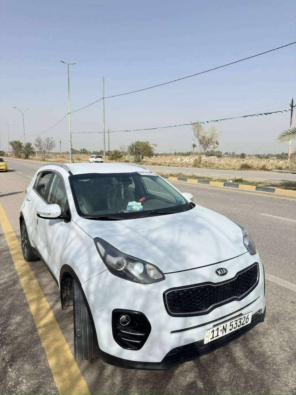 السلام عليكم
كيا سبورتج موديل16 شكل 18
مرقم بغداد الدولي بأسمي تحويل مباشر 
السياره خليجي كفاله عامه
 من الصبغ والتبديل
كير مكينه كفاله وشرط الفحص 
مكينه 2000 دوش
السياره نص فول رادار امامي خلفي
تحكم استيرن تبريد قطعتين اشاير بالمري مري شفط
مكان السياره بابل
السعر 175 قابل للتفاوض 
للاستفسار/***********
