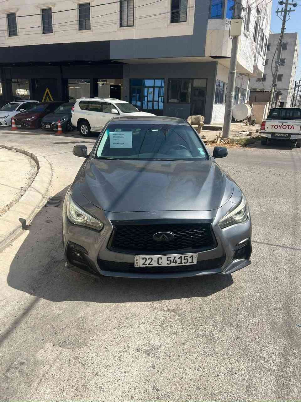 للبيع فقط 
انفنتي فئة Q50 🚀 

V6 Twin Turbo 3.0 🚀 

اللون نفتي

موديل 2017

كير ومكينه مكفولات و السيارة صاروخ ومعروفة قوتها 🚀 

الداخل نضيف جداً ومابي شي مو شغال  الحمد لله
السيارة مابيها نقص ولا برغي ، صدر نضيف و تايراتها كذلك
التبريد شغال ثلج ومابي نقص 

المواصفات

لايتات زينون 
اشارات بالمريات
جامات اوتو كلهن 
فتح الباب عن طريق  التلامس ( دون الحاجة الى فتحها من البصمة ) 
سماعات بوس
الكشنات جلد كلها بلاد
الكشنات الأمامية كهرباء بمختلف الوضعيات
شاشتين كبار داخليات
٥ وضعيات قيادة ( ثلجي ، جبلي ، سبورت ، شخصي ، نورمال ) 
ماوس للتحكم بأعدادات الشاشة
اتصال و استلام اتصالات عن طريق الشاشة
تحكم ستيرن كامل جهتين
سرعة من شاشة سيارة يتبين 
مثبت سرعة 

الصبغ جاملغ مال سايق و البونيد صبغ
باب الخلف مال سايق بارد 
باب سايق شوييه بيه بارد
هزة جديد  ٢٠٢٦ شهر ٨

سعر ١٢،٦٠٠ دولار أمريكي بيهه مجال بسيط 

   *********** call & what'sup 
0783 4817579  what'sup
