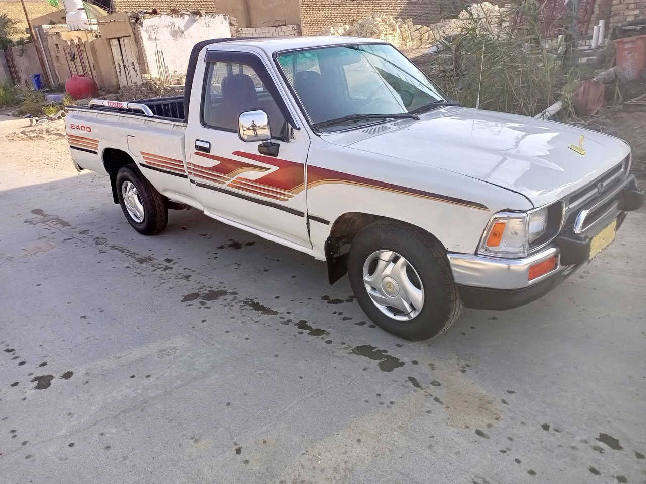 للبيع بيكم تيوته موديل 96 رقم بصره تحويل  ثاني يوم مكينة كير حداديه كهربائية ودوشمه جديده تخم تاير باور ستيرن داخل احمر  سياره جاهز مكان الناصريه قضاء الرفاعي رقم الهاتف ***********. ***********  سعر 30
