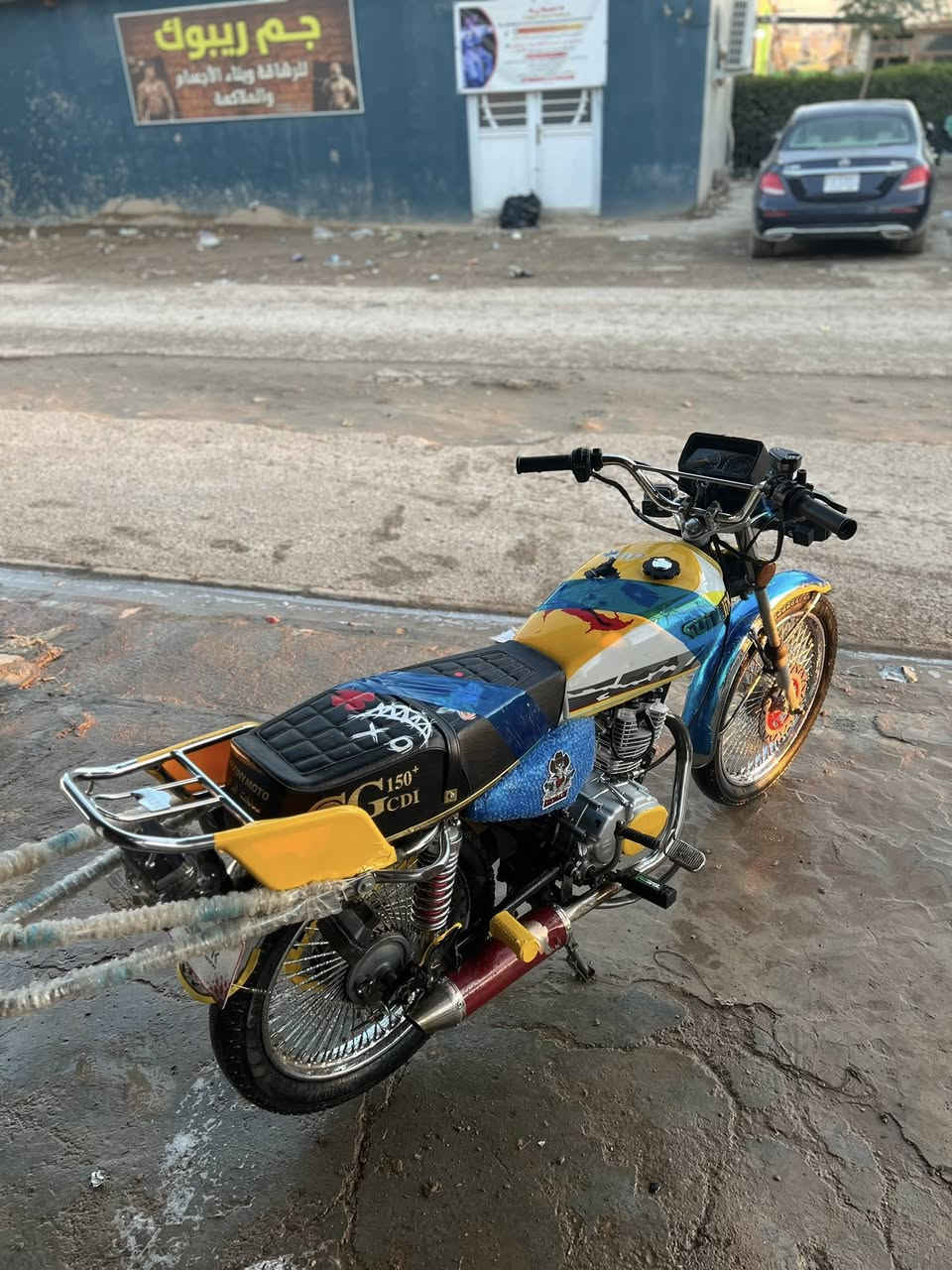 سلام عليكم تايكر البيع موديل 23 كفاله دراجه حلوه كامله محرك كهربائيات كلهة شغاله مكان ديالى بعقوبة  تقاطع القدس ستفسار عل رقم ***********
