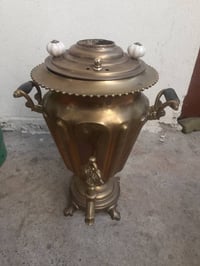 سماور • روسي • معدن براص