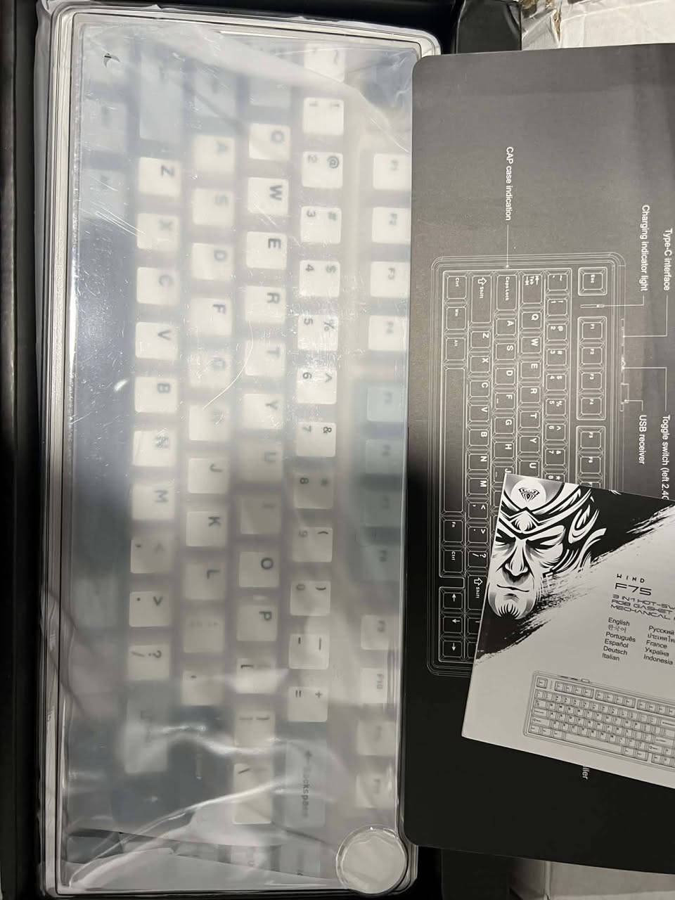 السلام عليكم حبايب
كيبورد Aula f75
السعر 55 شامل التوصيل
وهارد نص تيرا
جديد مفحوص
السعر 45 شامل التوصيل


**إذا كنت صاحب هذا الإعلان وتريد حذفه لأي سبب، رجاءا أرسل رسالة إلى الدعم الفني**