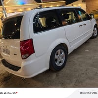 دودج كرفان • ٢٠١١ • حادث خلفي يمين