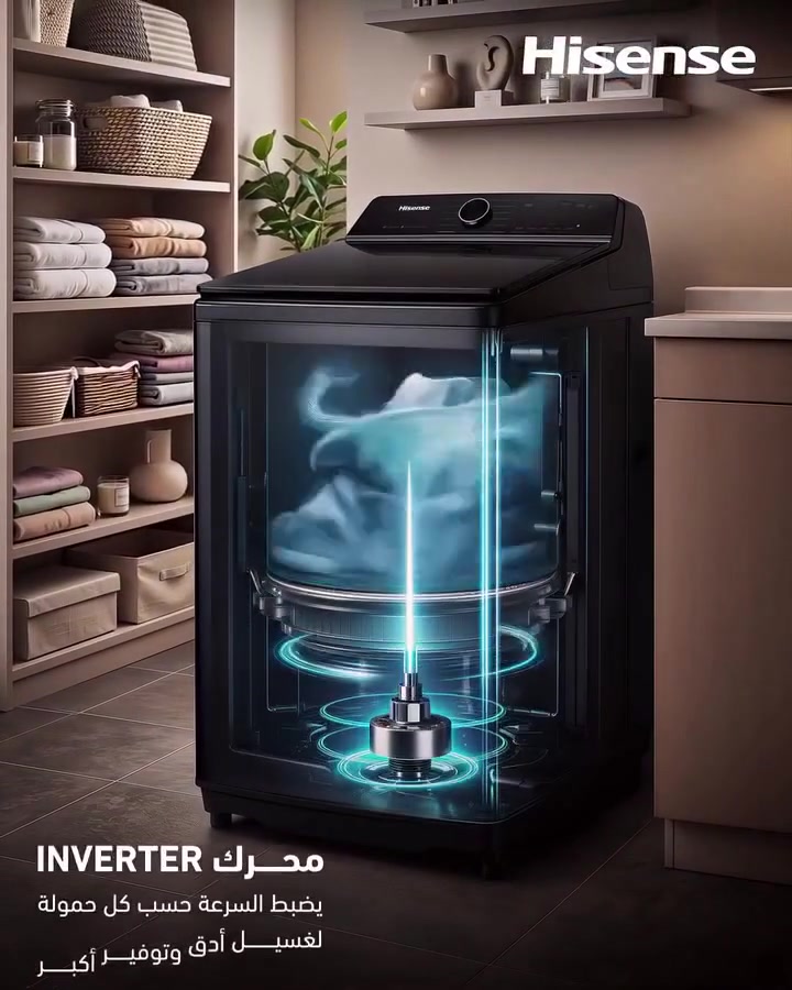 🔥 غسالة Hisense تحميل علوي – قوة تنظيف بتقنية حديثة!
💥 خلي غسيلك أسهل وأسرع مع أحدث التقنيات:
✔️ سعة كبيرة مناسبة للعوائل 👨‍👩‍👧‍👦
✔️ برامج غسيل متعددة تناسب كل أنواع الملابس
✔️ نظام ذكي لتوفير الماء والكهرباء 💧⚡
✔️ خاصية النقع لإزالة الأوساخ الصعبة
✔️ حوض ذاتي التنظيف للحفاظ على النظافة
✔️ غطاء بإغلاق ناعم وتصميم أنيق ✨
🎯 أداء عالي + توفير + راحة تام
#شركة_الهفهاف #اثاث_مودرن #اثاث_منزلي #اثاث_فاخر #أجهزة_كهربائية_صغيرة #اجهزة_كهربائيه #ترند #ترند_العراق #اكسبلور #اكسبلور_فولو #ترندات #اكسبلور #الشعب_الصيني_ماله_حل


**إذا كنت صاحب هذا الإعلان وتريد حذفه لأي سبب، رجاءا أرسل رسالة إلى الدعم الفني**