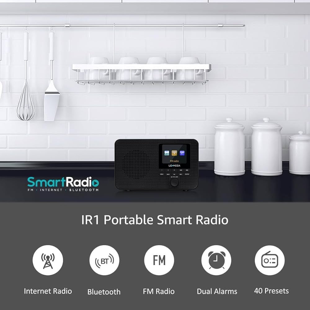 الراديو الذكي LEMEGA IR1
أبرز مواصفات الجهاز
راديو ذكي: يدعم الوصول إلى أكثر من 30,000 محطة راديو عبر الإنترنت وبودكاست من جميع أنحاء العالم عبر اتصال WiFi.
تعدد طرق الاتصال: يدعم بث الموسيقى لاسلكياً عبر البلوتوث، كما يتضمن راديو FM رقمي مع خاصية البحث التلقائي.
التصميم والتشغيل: يأتي بشاشة ملونة تعرض معلومات المحطة، ويمكن تشغيله عبر القابس الكهربائي أو البطاريات (12 ساعة عمل) مما يجعله مثالياً للتنقل.
ميزات إضافية: يحتوي على منبه مزدوج، مؤقت للنوم، و40 محطة مسبقة الضبط للوصول السريع
ملاحظة توصيل داخل العراق فقط 
للحجز والاستفسار يرجى المراسلة على الخاص


**إذا كنت صاحب هذا الإعلان وتريد حذفه لأي سبب، رجاءا أرسل رسالة إلى الدعم الفني**