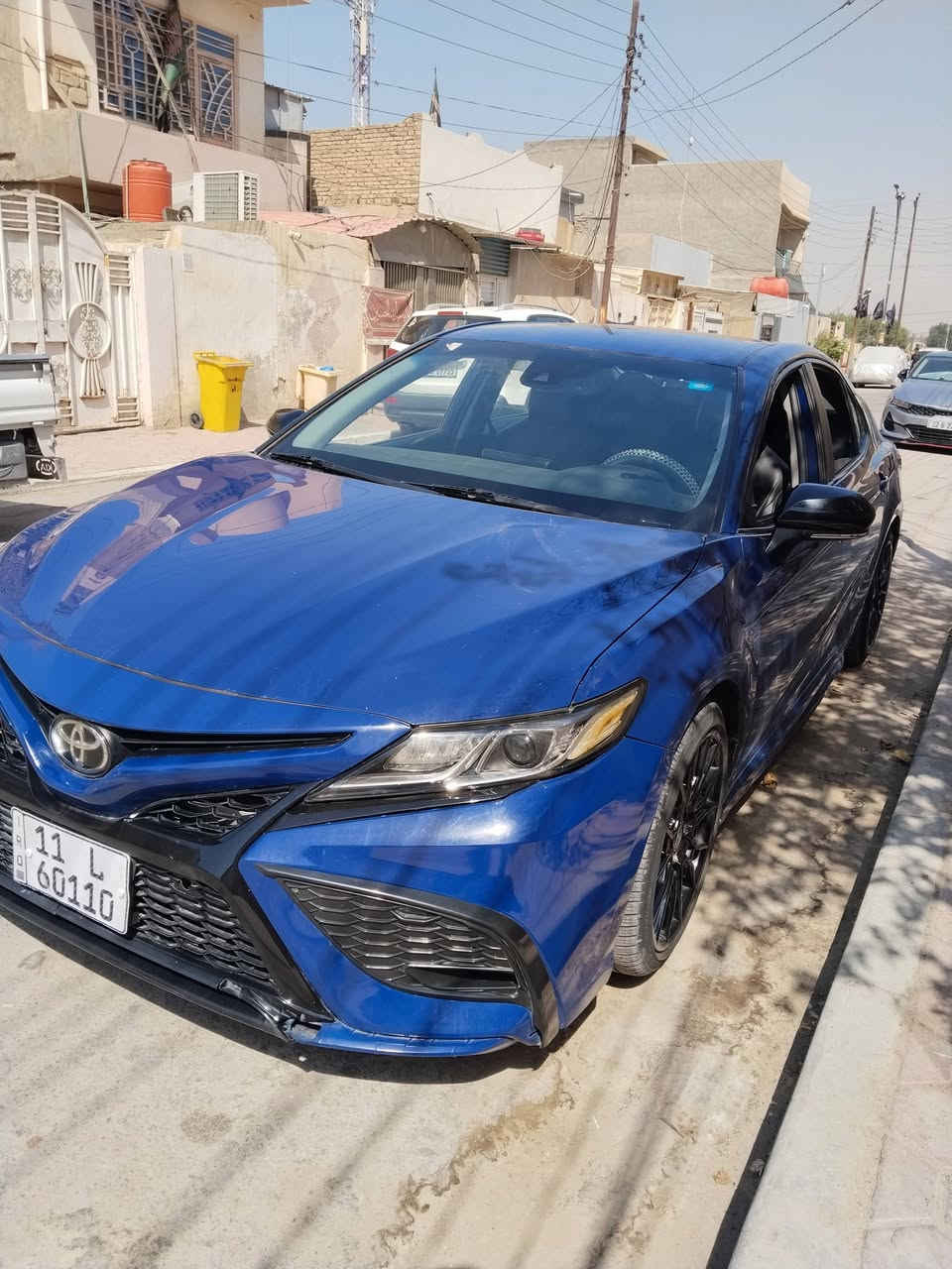 السلام عليكم كامري 2023 رقم بغداد باسمي ماشيه 39 سياره جديده حادثها دعاميه اماميه فقط للبيع 215 وبيها مجال ***********
