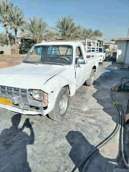 سلام عليكم
بيكم تيوتا للبيع موديل ٨٢ محرك مجفت كير جيد سنويه عضم عاج بس باقي ستلام لوحات مكانها ابو غريب سعدان
*********** سعر ٢٠ ورقه
