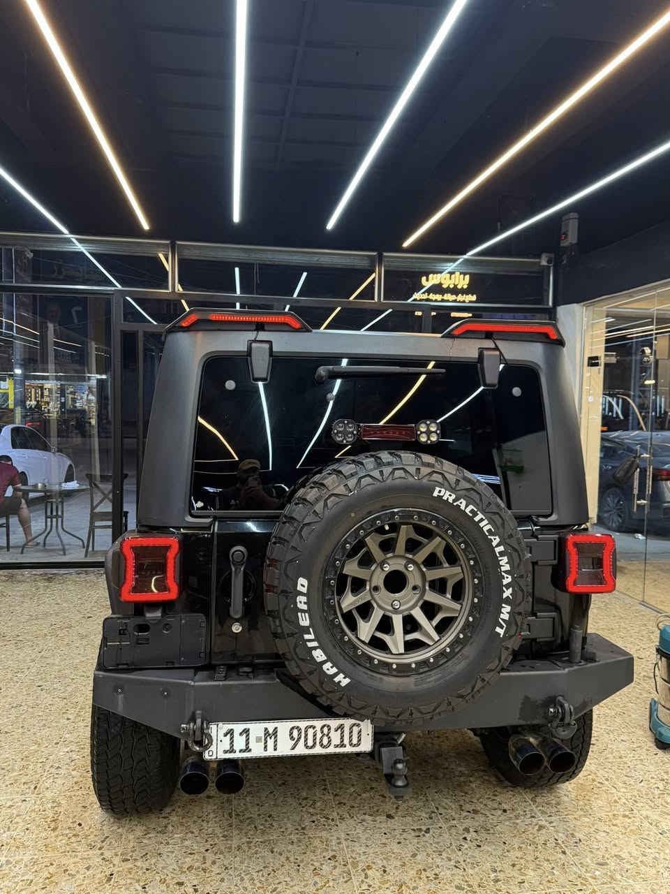 ‎السلام عليكم 
‎للبيع او مراوس حسب القناعه 
‎رانكلر سبورت موديل ٢٠١٨ ماشيه ٨٣ الف 
‎محرك ٦ سلندر ٣٦٠٠ 
‎عليها ترفيعه ٣،٥ انج fox
‎دبلات ستيرن fox
‎قماره مائله بيست ستوب 
‎حامله سبير مائله سمتي بليت
‎دعاميه اماميه سمتي بليت 
‎ونج سحب (٦طن ) 
‎شباك توب فاير 
‎دعاميه خلفيه توب فاير 
‎فندرات خارجيه  توب فاير
‎فندرات داخليه وجانبيه بوزن سابيدر 
‎لايتات وبك لايتات سستم سموك 
‎لد بار بروجكتو 
‎ويل كب فيول +تخم تاير كودير اصلي
‎شاشه وكامره 
‎صدر امامي خلفي جديد 
‎السياره جاهزه من جميع نواحي الحمدلله وبدون اي نقص
‎صبغ قطعه وحده فقط 
‎السعر ٢١،٠٠٠ $  وبيها مجال 
‎مكان السياره بغداد 
***********
