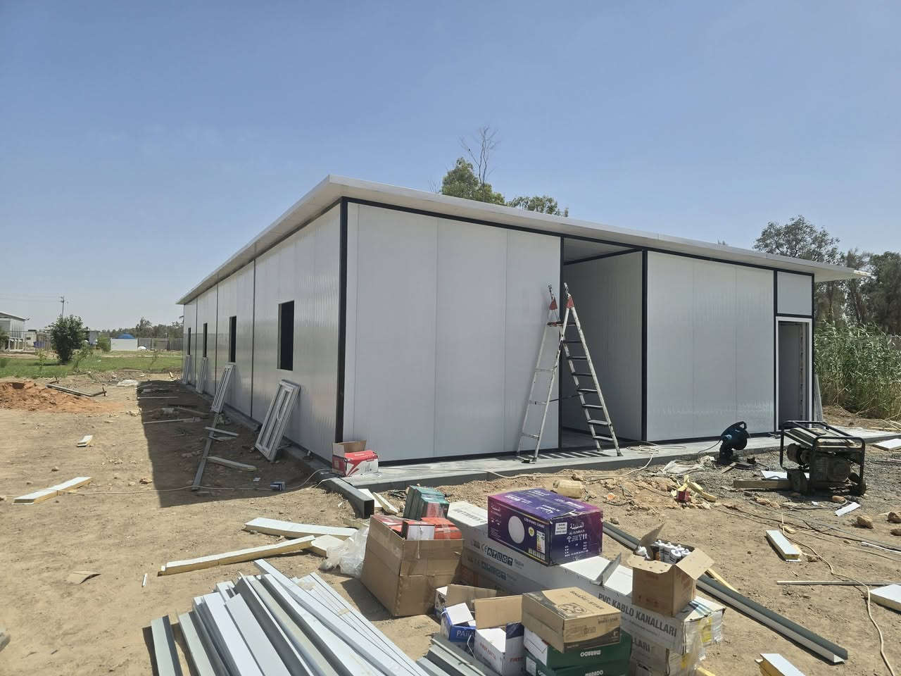 🏠معمل ماستر لصناعة الكرفانات والدور الجاهزه((🔥يوجد مانع حريق ومقاوم حريق💯))يوجد جميع القياسات درجه اولى وحسب الطلب شرط (استلام مهندس) وتجهيز جميع جميع الواقع ويوجد توصيل لجميع المحافظات 🚚🚚 وبأسعار مناسبه الموقع ((🛑 بابل طريق حلة ديوانية منطقة المعيميرة 🛑 )) للاستفسار
*********** 📞📞☎️☎️
***********
