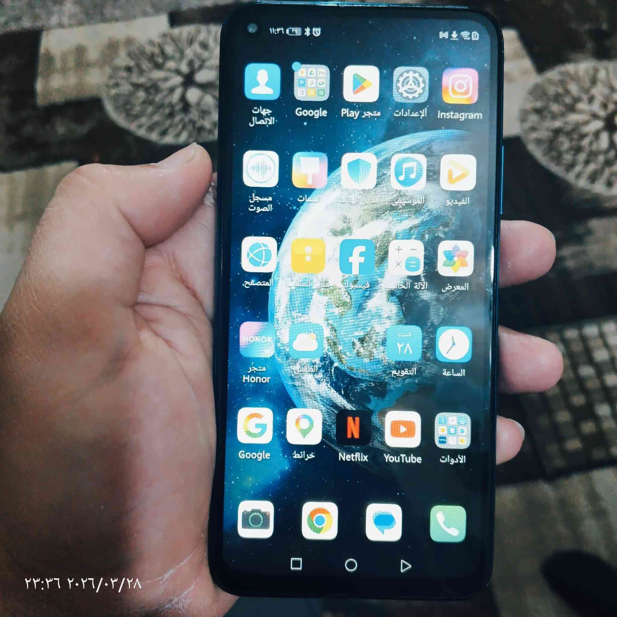 السلام عليكم تلفون هونر ٢٠برو اخو الجديد ذاكره ٢٥٦ رام ٨ وبي بعد موصفات رهيبه مراوس بدراجه مكاني دوره الصحه


**إذا كنت صاحب هذا الإعلان وتريد حذفه لأي سبب، رجاءا أرسل رسالة إلى الدعم الفني**