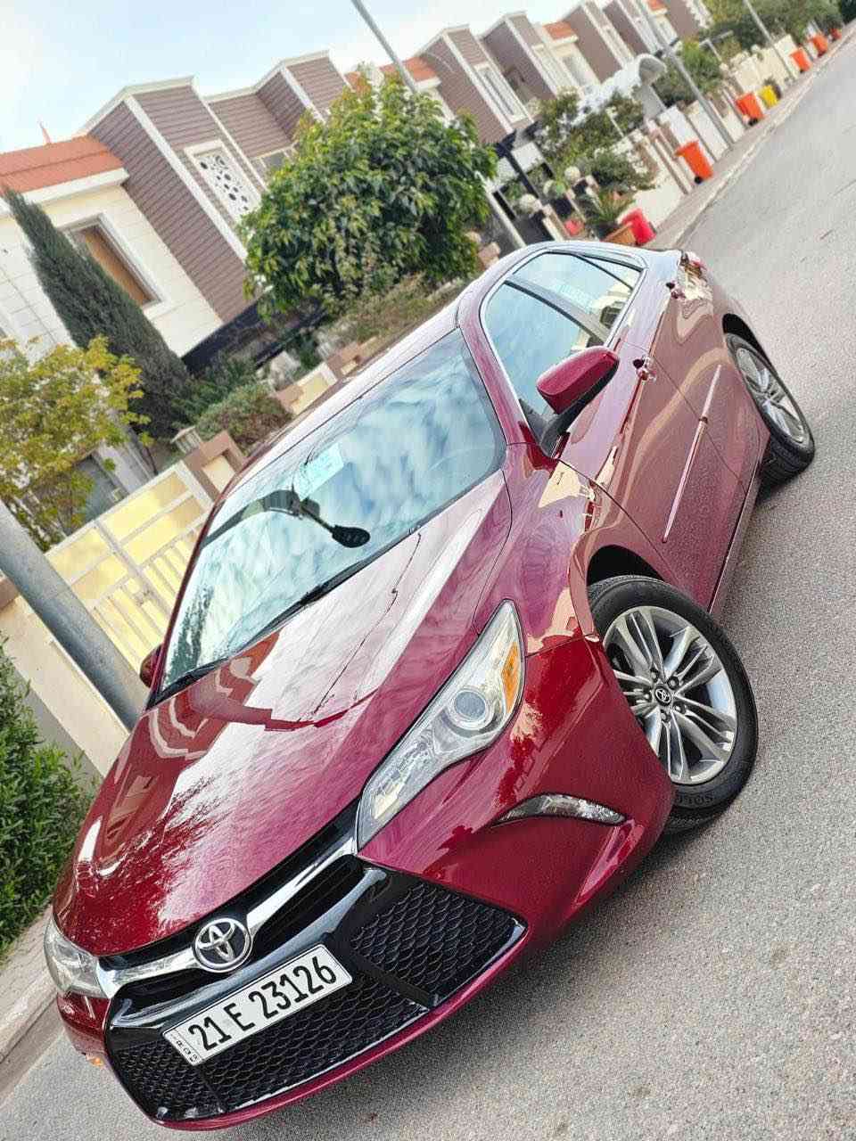 سلام عليكم 
تويوتا كامري امريكي 
الموديل   2016
اللون ماروني
مواصفات.  SE
مثبت سرعة وتحديد مسار …شفتات ستيرن …كوشن كهرباء 
وباقي مواصفات ال SE
سيارة نضيفة ونصبتهة احلة من الصور كاملة بدون اي نواقص  رقم سليمانية الجديد وتحويل مضمون
كير ومحرك مكفولات ما مفتوح منه برغي 
بيهة بونيد وجاملغ  وبيه قطعه ونص صبغ سونار موجود 
مكاني /خانقين 
السعر :  147$ ورقه  وبي مجال 
للستفسار *********** خناقين, ديالى
