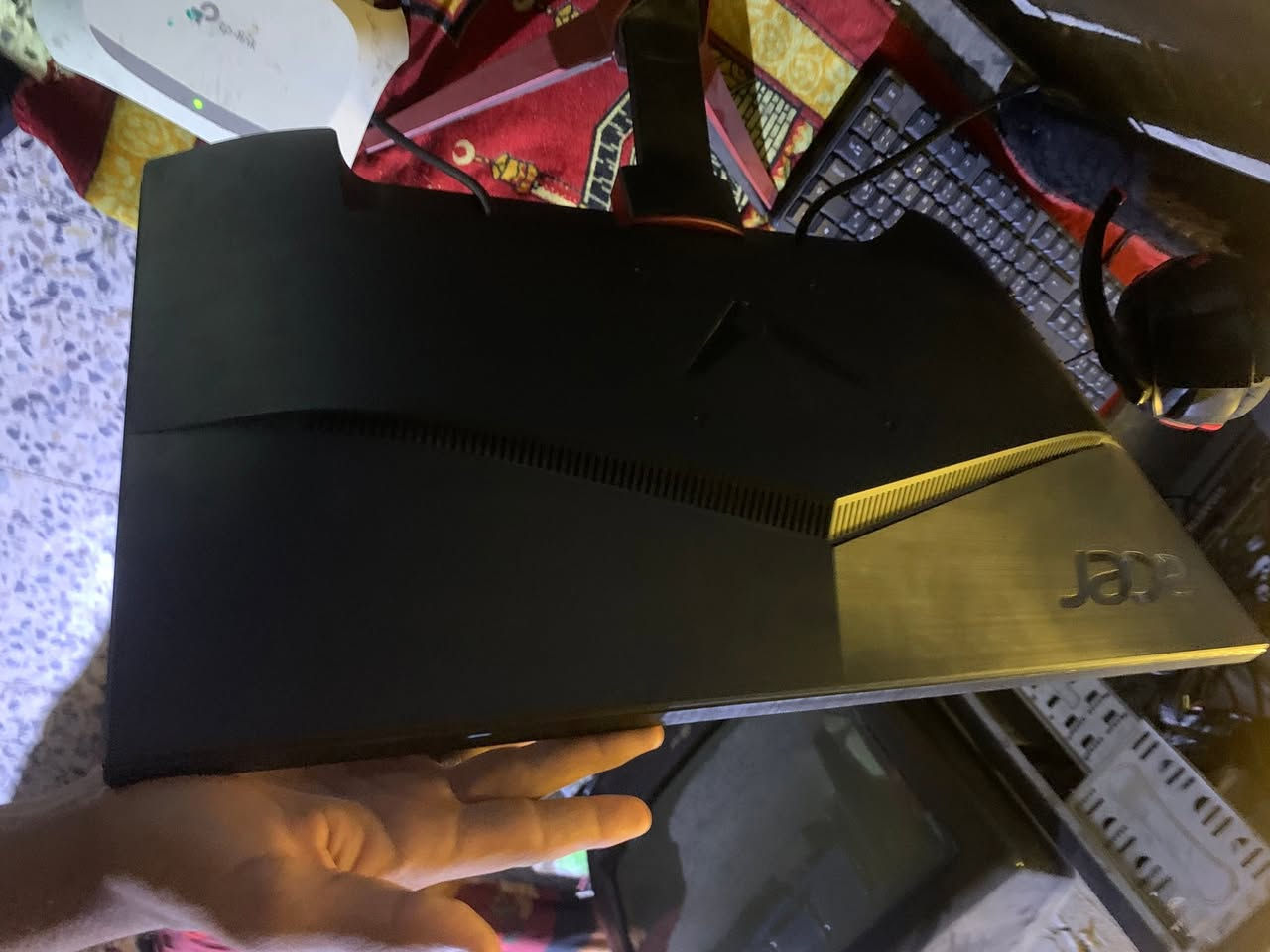 سلام عليكم شاشه البيع هاي موصفات 

مستعجل 

السعر 175 وبيه مجال 

🖥️ الشاشة:
✔ Acer 24 Inch
✔ Full HD 1080P
✔ IPS Panel
✔ 165Hz Refresh Rate


**إذا كنت صاحب هذا الإعلان وتريد حذفه لأي سبب، رجاءا أرسل رسالة إلى الدعم الفني**