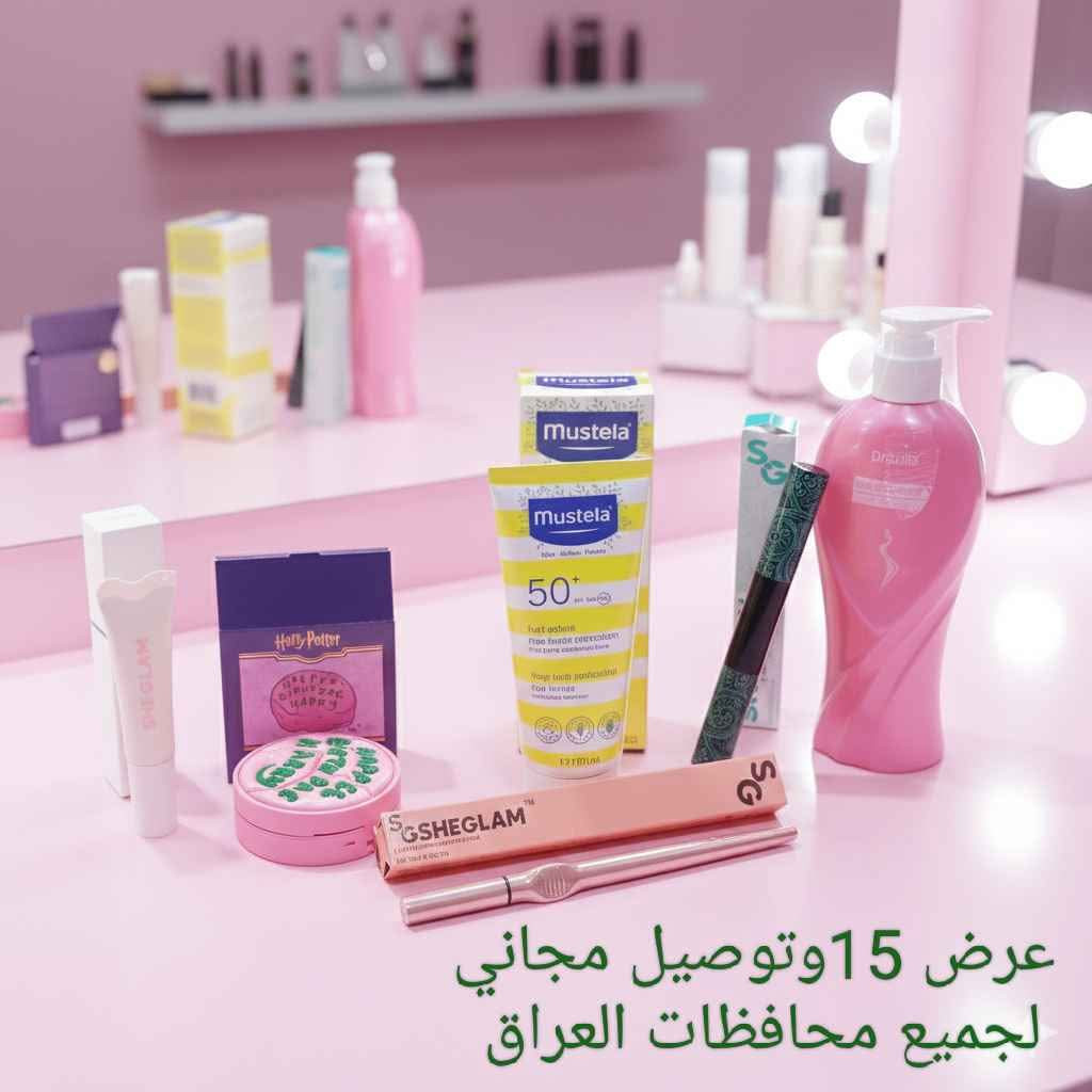 السلام عليكم عروض 🔥وشرط كل المنتجات اصليه وعليهن باركود بس تصفية محل لحجز واتساب ***********  وتوصيل لجميع محافظات العراق مجاني البصرة, العراق
