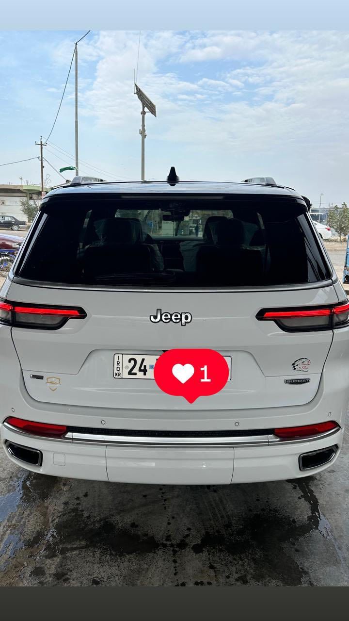 سومت ابيض موديل ٢٣
٧ راكب
بدون حادث
رقم الشاصي / 
‏1C4RJJEG3P8706777
ماشيه 37mi
رقم دهوك جديد وهزه جديده  وباسمي
مكان السياره /بغداد 
السعر/٣٨٠وبي مجال قليل 
للتواصل /***********
