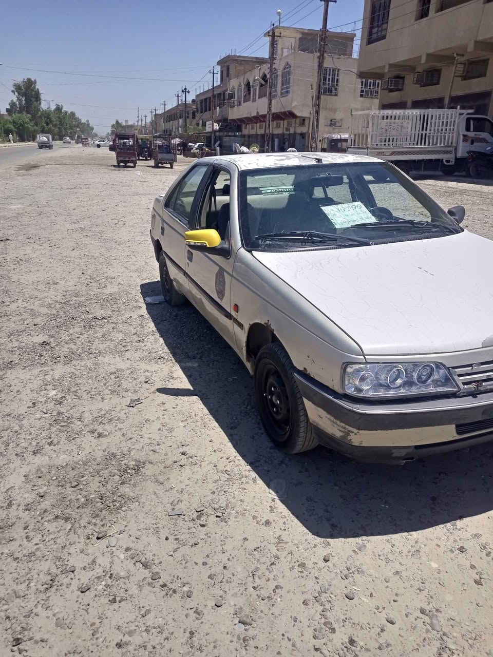 السلام عليكم بيجو روا موديل 2008شغاله وخير من الله التبريد بس غازالرقم الامامي بي بلاغ وقرار قاضي بس توصا المرور يبدلو انگليزي السعر 18ورقه رقم بغداد بسمي شرط التحويل *********** من رخصت مدير الگروب
